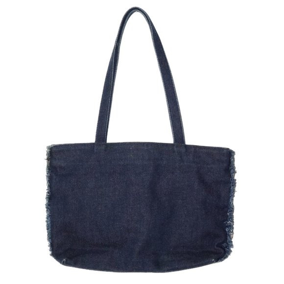 HANDMADE Denim Patchwork Y2K Shoulder Bag - Picture 2 of 2